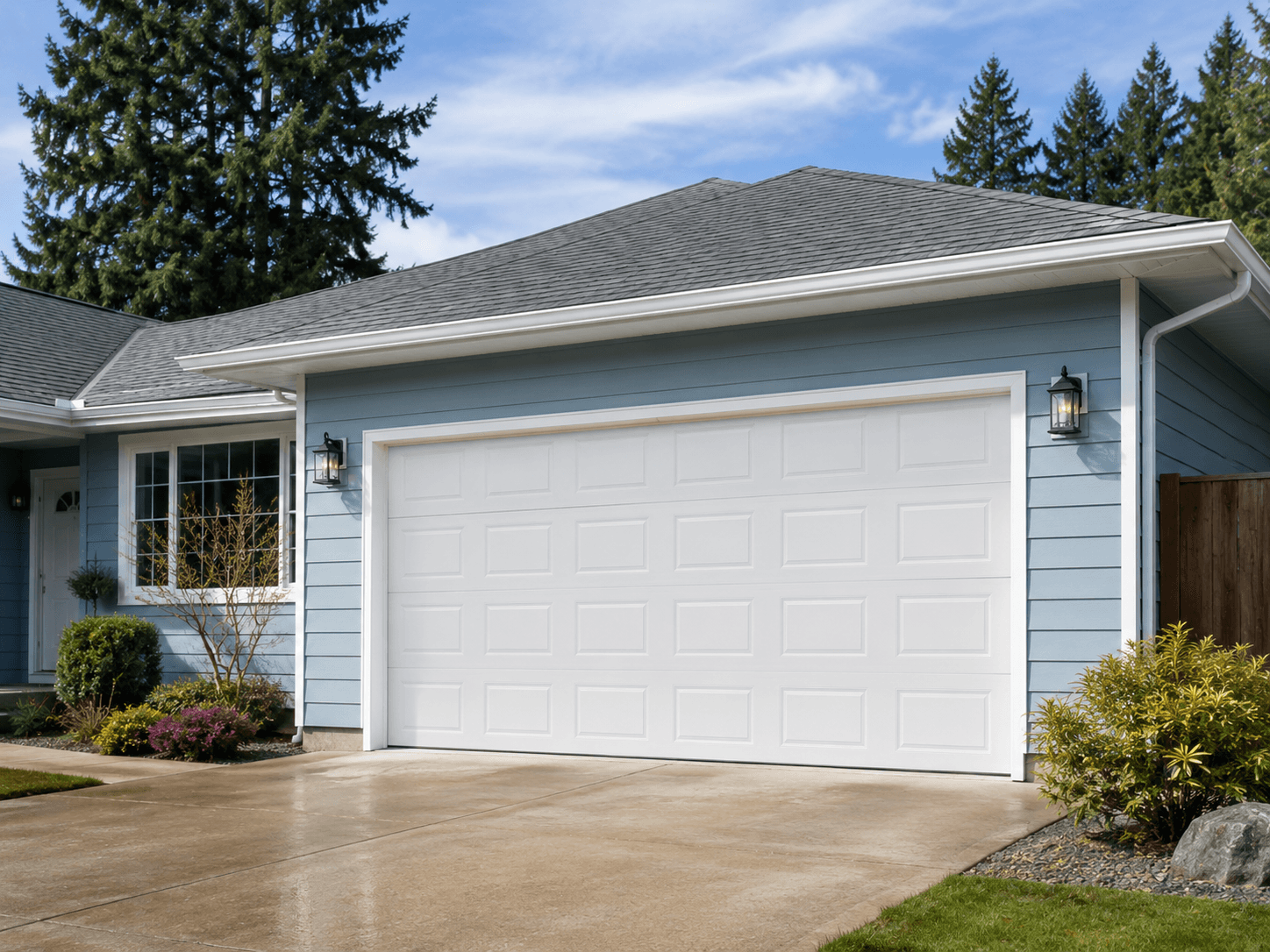 Northwest Door Infinity Classic all-aluminum garage door