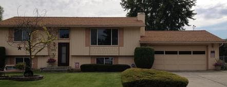 Garage door replacement, before and after — GDS project 7