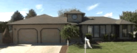 Garage door replacement, before and after — GDS project 8