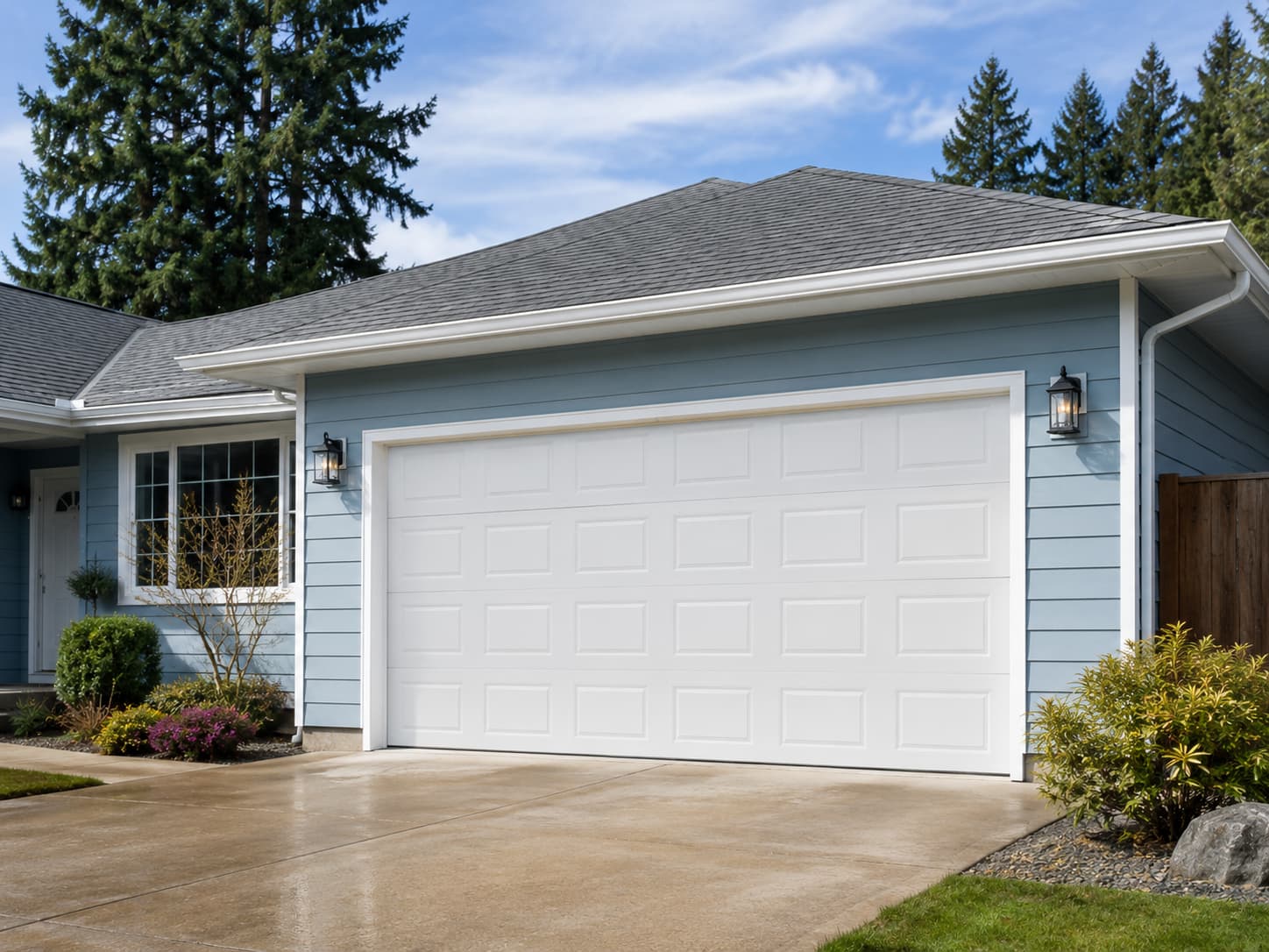 Northwest Door Infinity Classic all-aluminum garage door